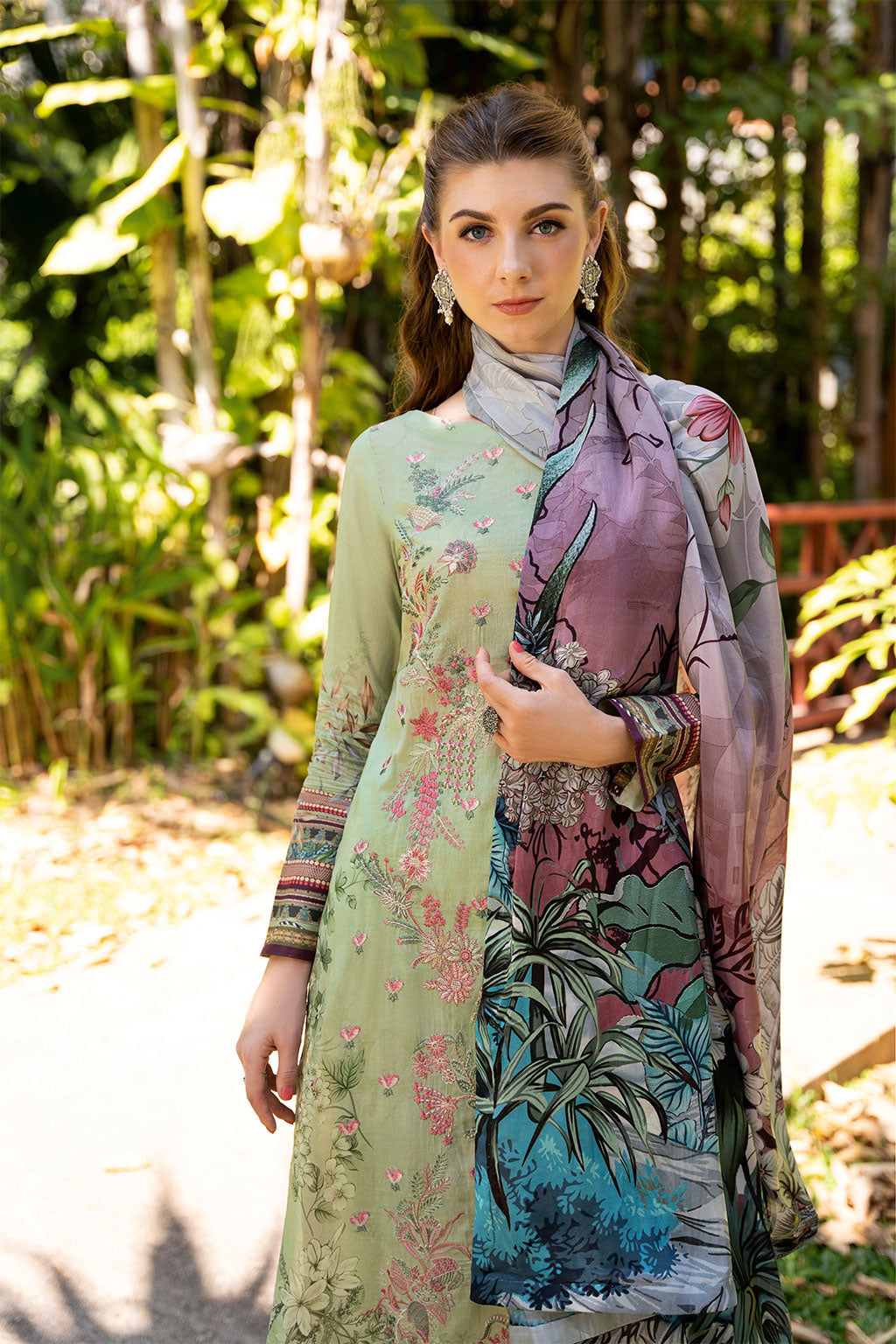 Ramsha | Ghazal Luxury Lawn | G-304 - by - Libasekhas UK - Registered Vendor of : Ramsha - 100% Original Designer Dresss