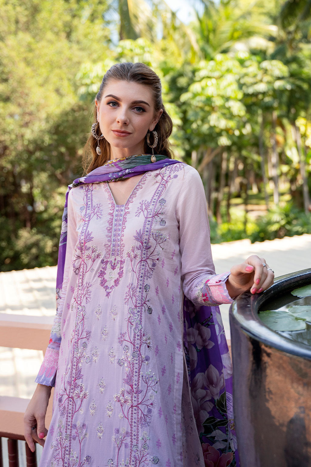 Ramsha | Ghazal Luxury Lawn | G-310 - by - Libasekhas UK - Registered Vendor of : Ramsha - 100% Original Designer Dresss