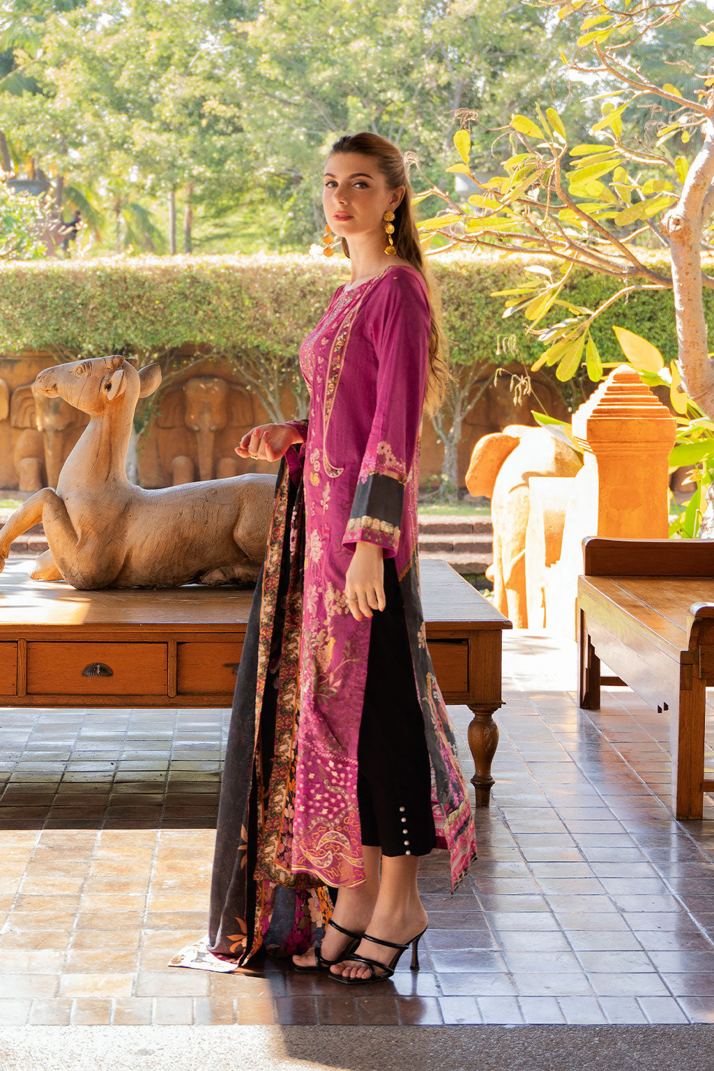 Ramsha | Ghazal Luxury Lawn | G-311 - by - Libasekhas UK - Registered Vendor of : Ramsha - 100% Original Designer Dresss