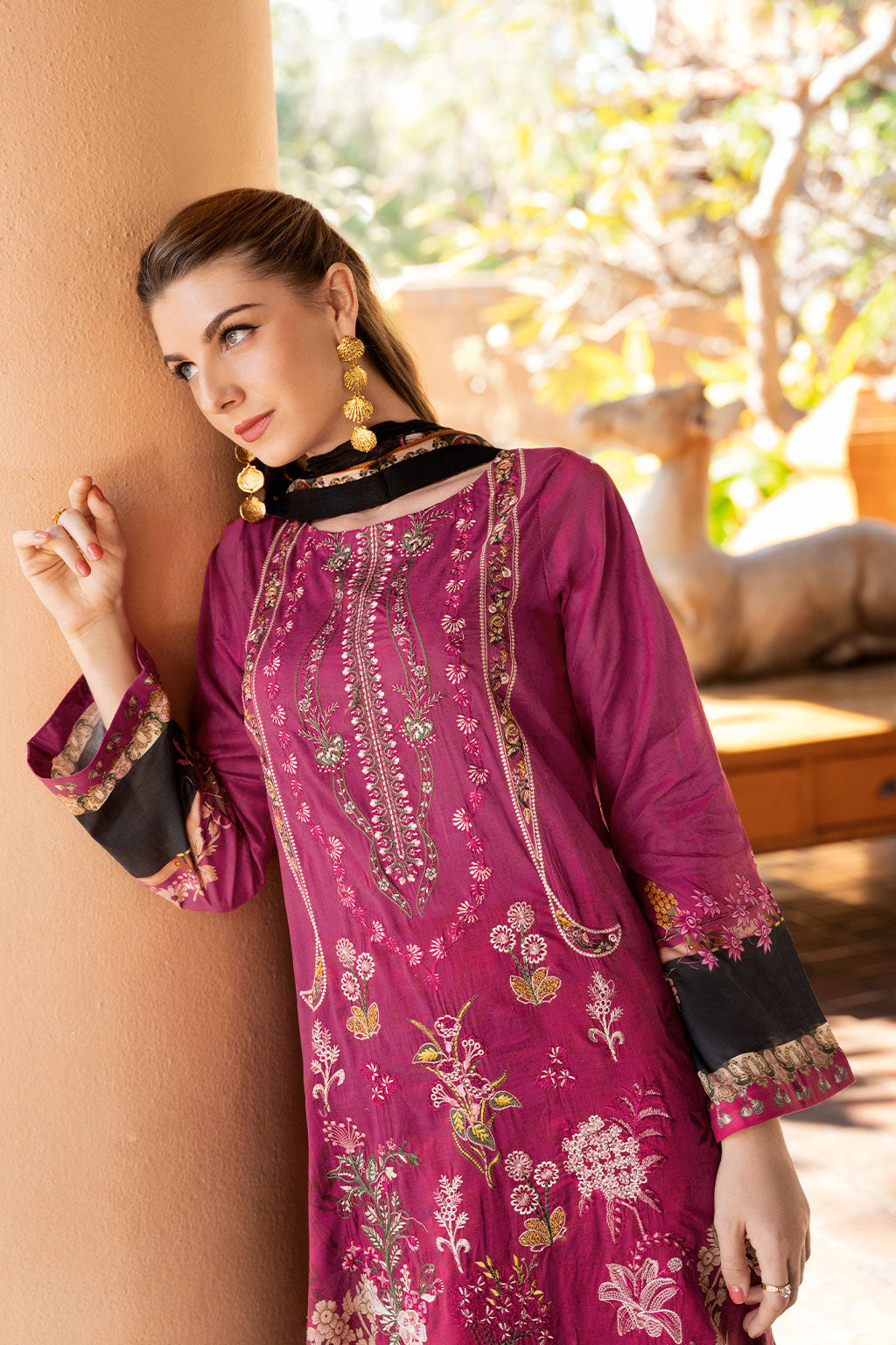 Ramsha | Ghazal Luxury Lawn | G-311 - by - Libasekhas UK - Registered Vendor of : Ramsha - 100% Original Designer Dresss