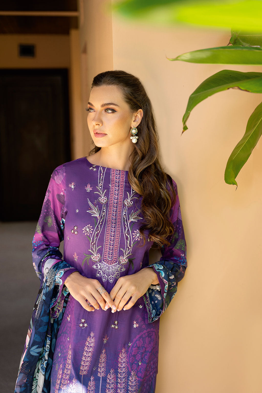 Ramsha | Ghazal Luxury Lawn | G-305 - by - Libasekhas UK - Registered Vendor of : Ramsha - 100% Original Designer Dresss