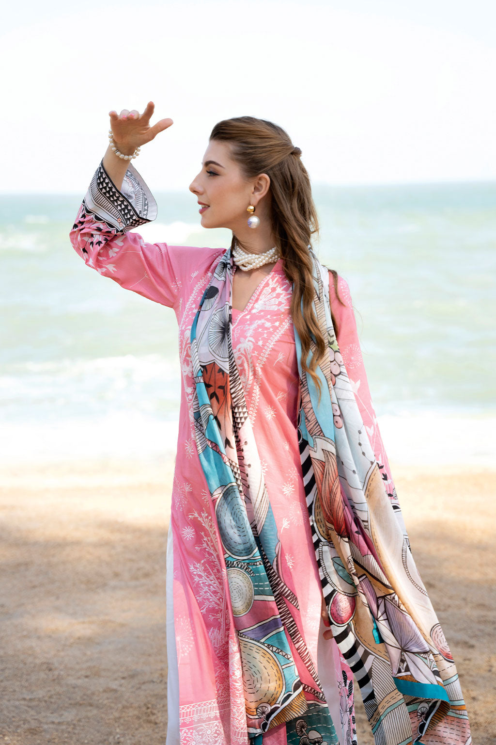 Ramsha | Ghazal Luxury Lawn | G-307 - by - Libasekhas UK - Registered Vendor of : Ramsha - 100% Original Designer Dresss