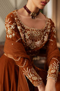 Saira Rizwan | Velvet Pret 25 | AMBERIN-SRVP25-11 - by Libasekhas UK - Registered Vendor of : Saira Rizwan - 100% Original Designer Dress