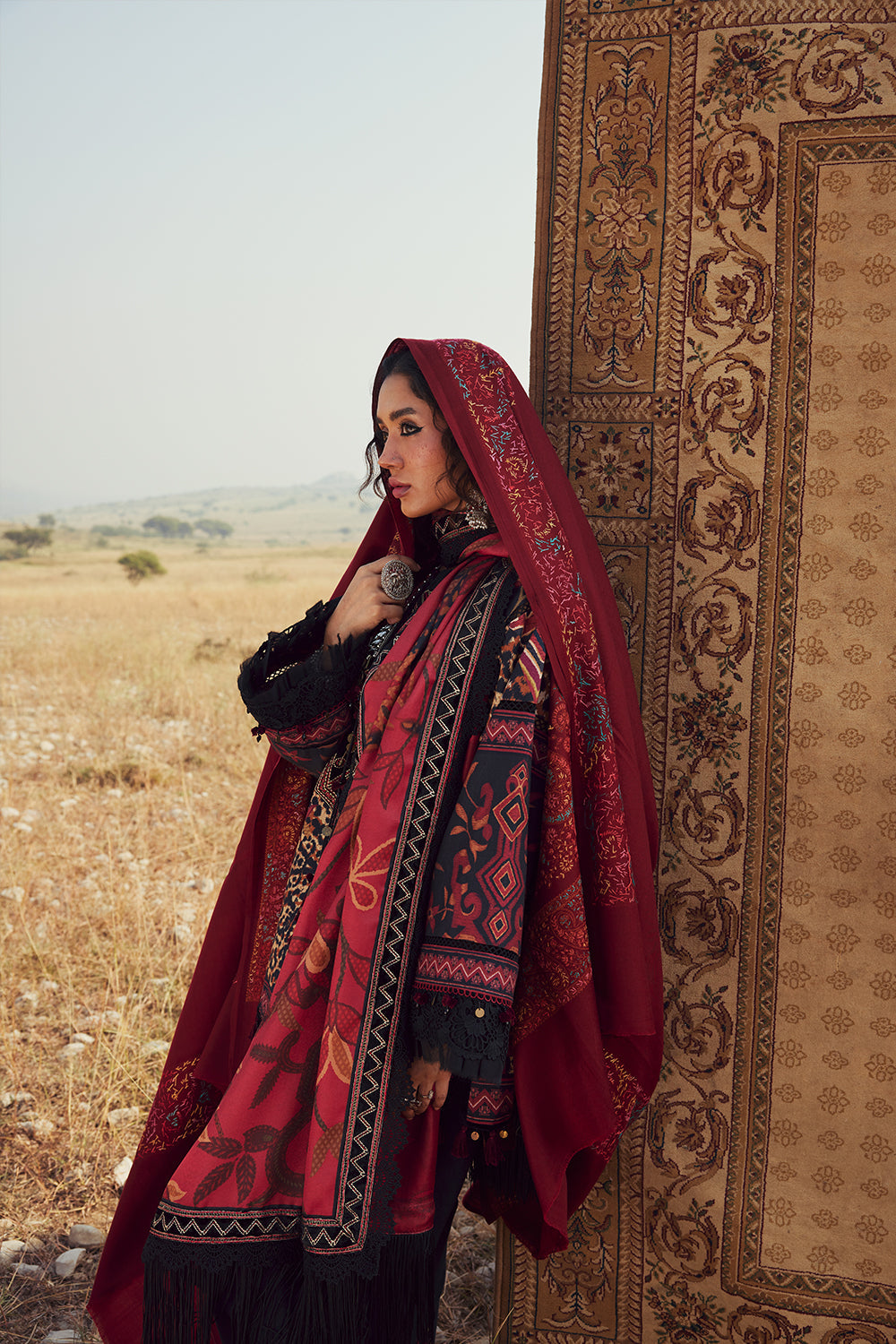 Saira Rizwan | Winter Khaddar 25 | NAZ-SRW25-09 - by Libasekhas UK - Registered Vendor of : Saira Rizwan - 100% Original Designer Dress