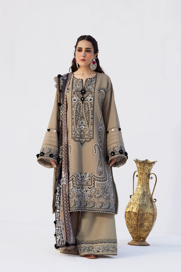 Saira Rizwan | Winter Khaddar 25 | RUKH-SRW25-02 - by Libasekhas UK - Registered Vendor of : Saira Rizwan - 100% Original Designer Dress