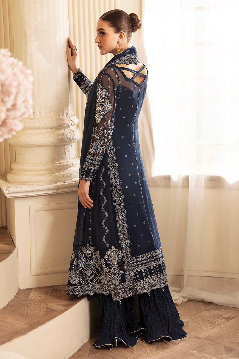 Gulaal | Embroidered Chiffon 24 | Evara - by - Libasekhas UK - Registered Vendor of : Gulaal - 100% Original Designer Dresss