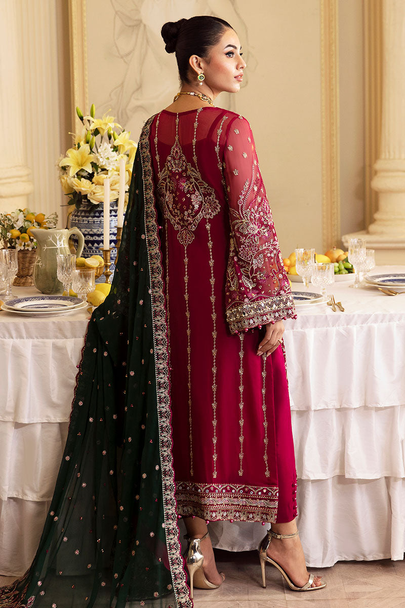 Gulaal | Embroidered Chiffon 24 | Blanca - by - Libasekhas UK - Registered Vendor of : Gulaal - 100% Original Designer Dresss