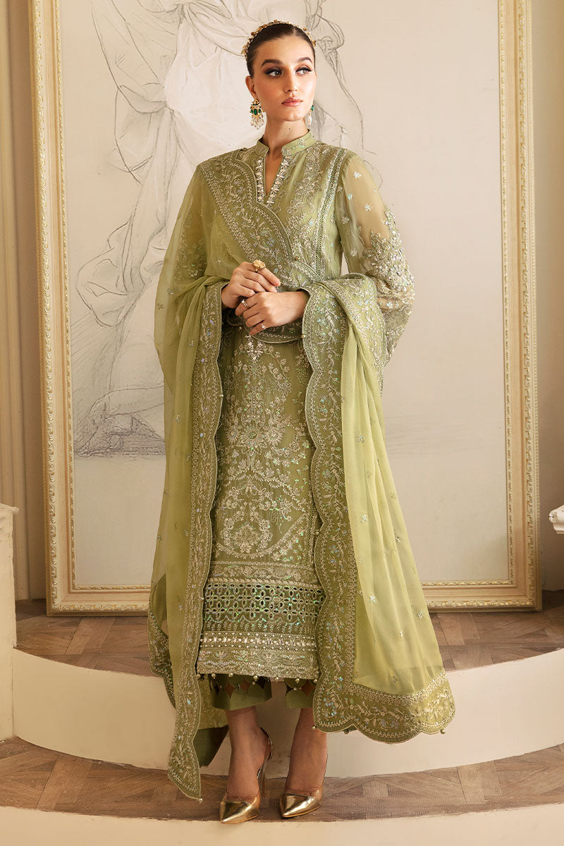 Gulaal | Embroidered Chiffon 24 | Almendra - by - Libasekhas UK - Registered Vendor of : Gulaal - 100% Original Designer Dresss