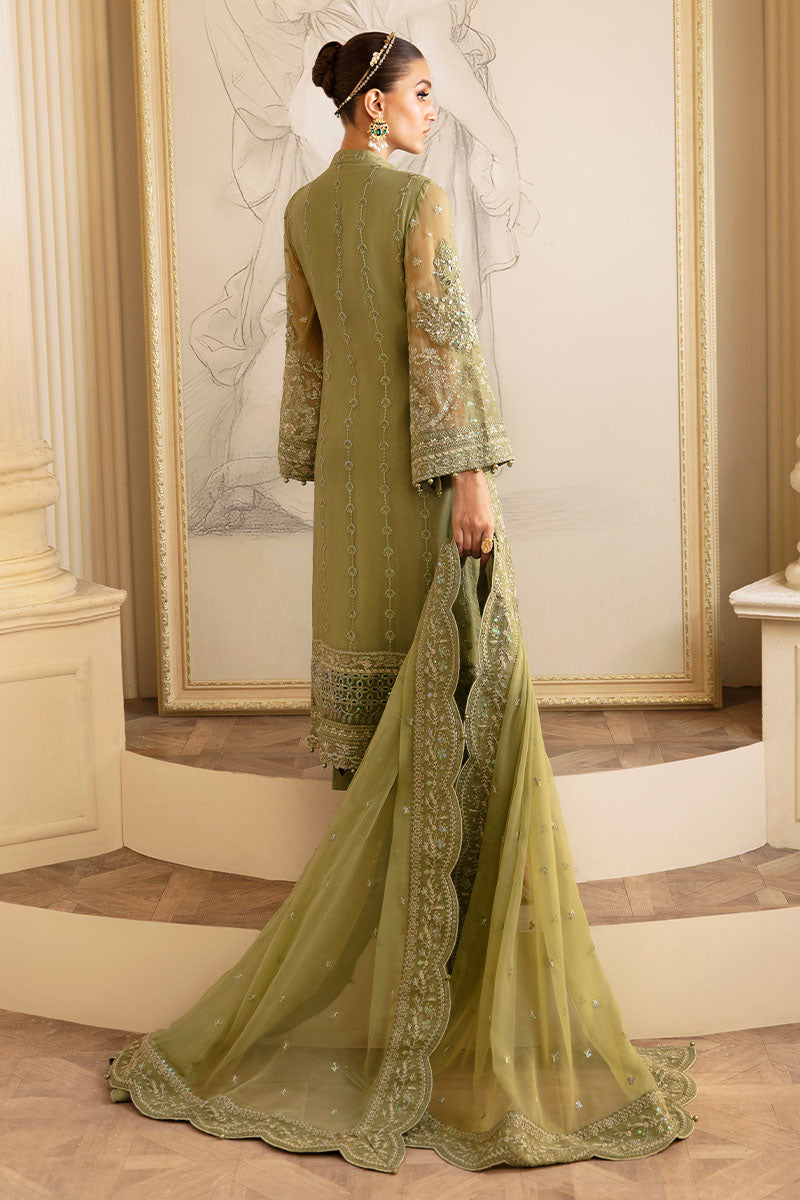 Gulaal | Embroidered Chiffon 24 | Almendra - by - Libasekhas UK - Registered Vendor of : Gulaal - 100% Original Designer Dresss