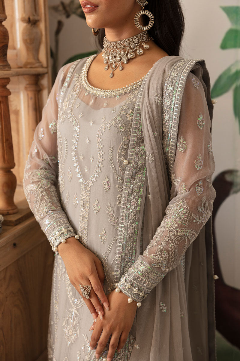 Gulaal | Embroidered Chiffon 24 | Aubrey - by - Libasekhas UK - Registered Vendor of : Gulaal - 100% Original Designer Dresss