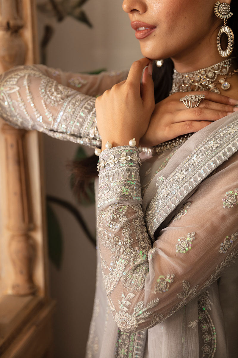 Gulaal | Embroidered Chiffon 24 | Aubrey - by - Libasekhas UK - Registered Vendor of : Gulaal - 100% Original Designer Dresss