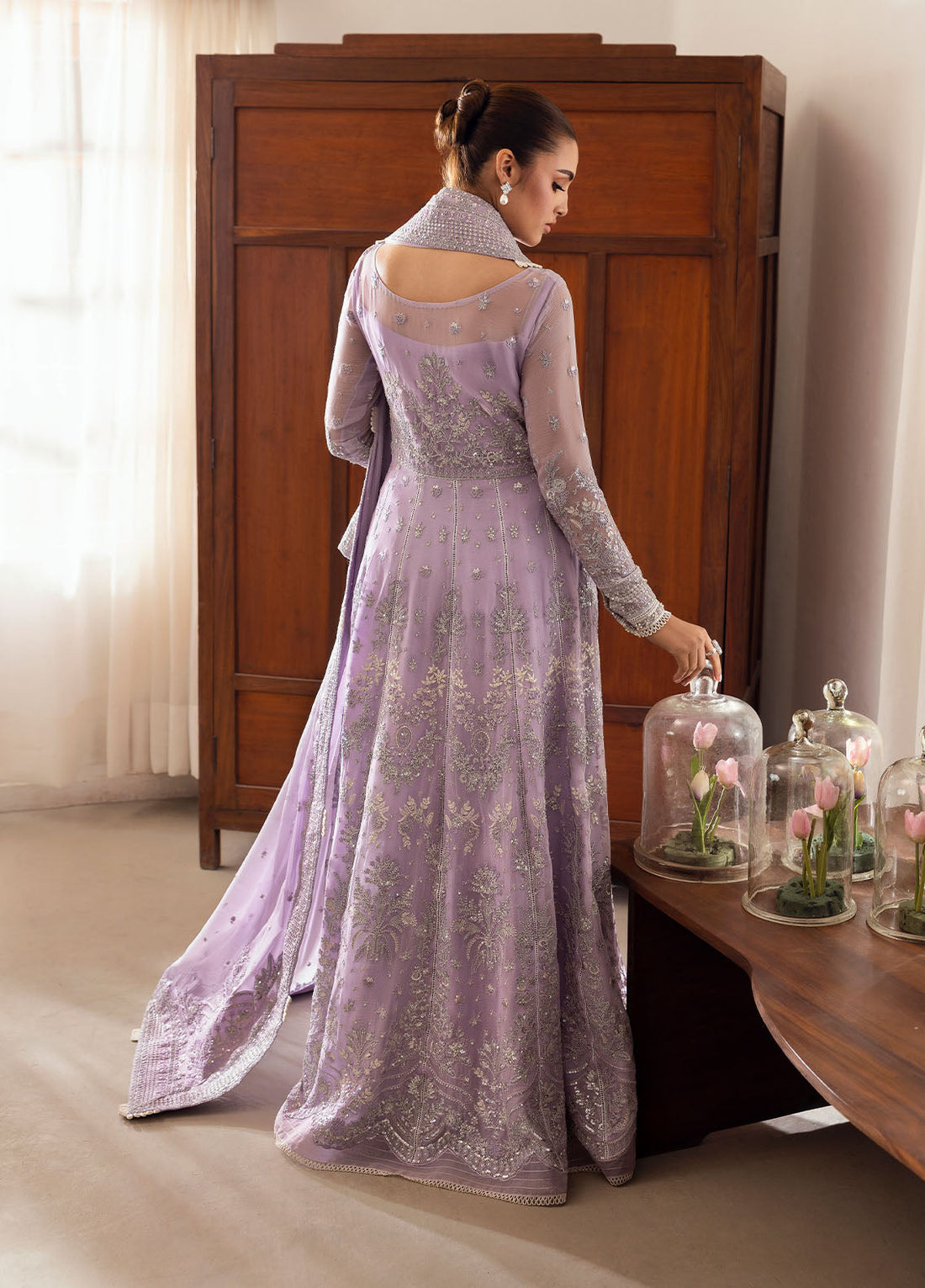 Gulaal | Reverie Embroidered Chiffon | PAREESA - by - Libasekhas UK - Registered Vendor of : Gulaal - 100% Original Designer Dresss