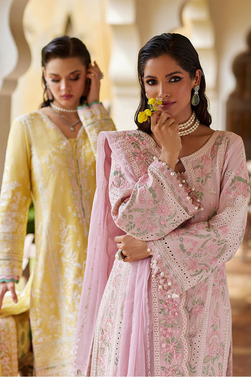 Gulaal | Luxury Lawn 25 | Magnolia - by - Libasekhas UK - Registered Vendor of : Gulaal - 100% Original Designer Dresss