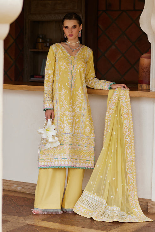 Gulaal | Luxury Lawn 25 | Iris - by - Libasekhas UK - Registered Vendor of : Gulaal - 100% Original Designer Dresss