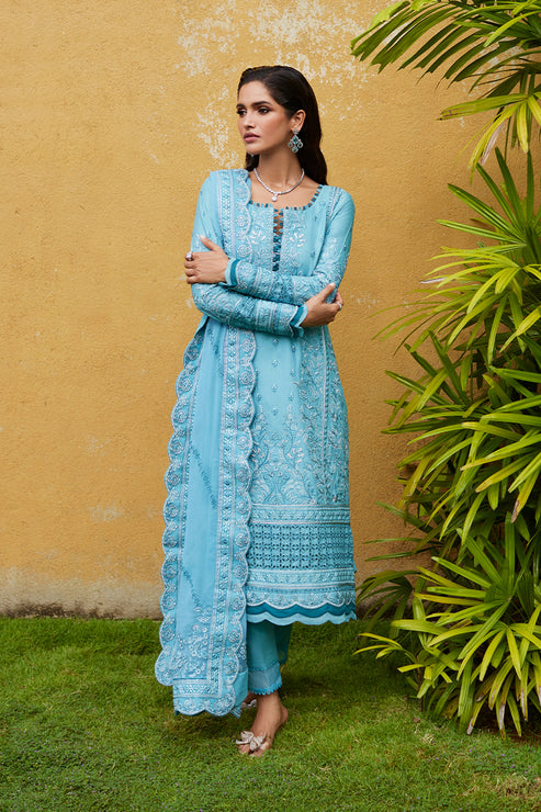 Gulaal | Luxury Lawn 25 | Dhalia - by - Libasekhas UK - Registered Vendor of : Gulaal - 100% Original Designer Dresss