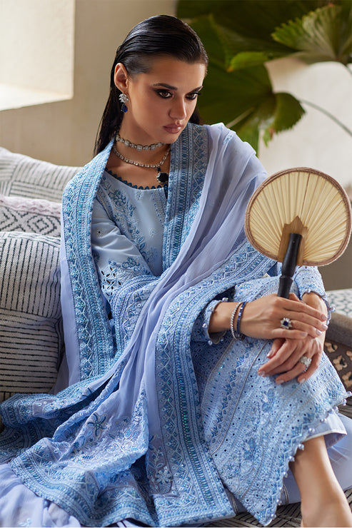 Gulaal | Luxury Lawn 25 | Azalea - by - Libasekhas UK - Registered Vendor of : Gulaal - 100% Original Designer Dresss