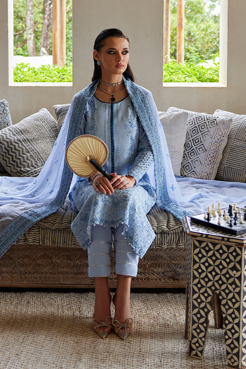 Gulaal | Luxury Lawn 25 | Azalea - by - Libasekhas UK - Registered Vendor of : Gulaal - 100% Original Designer Dresss