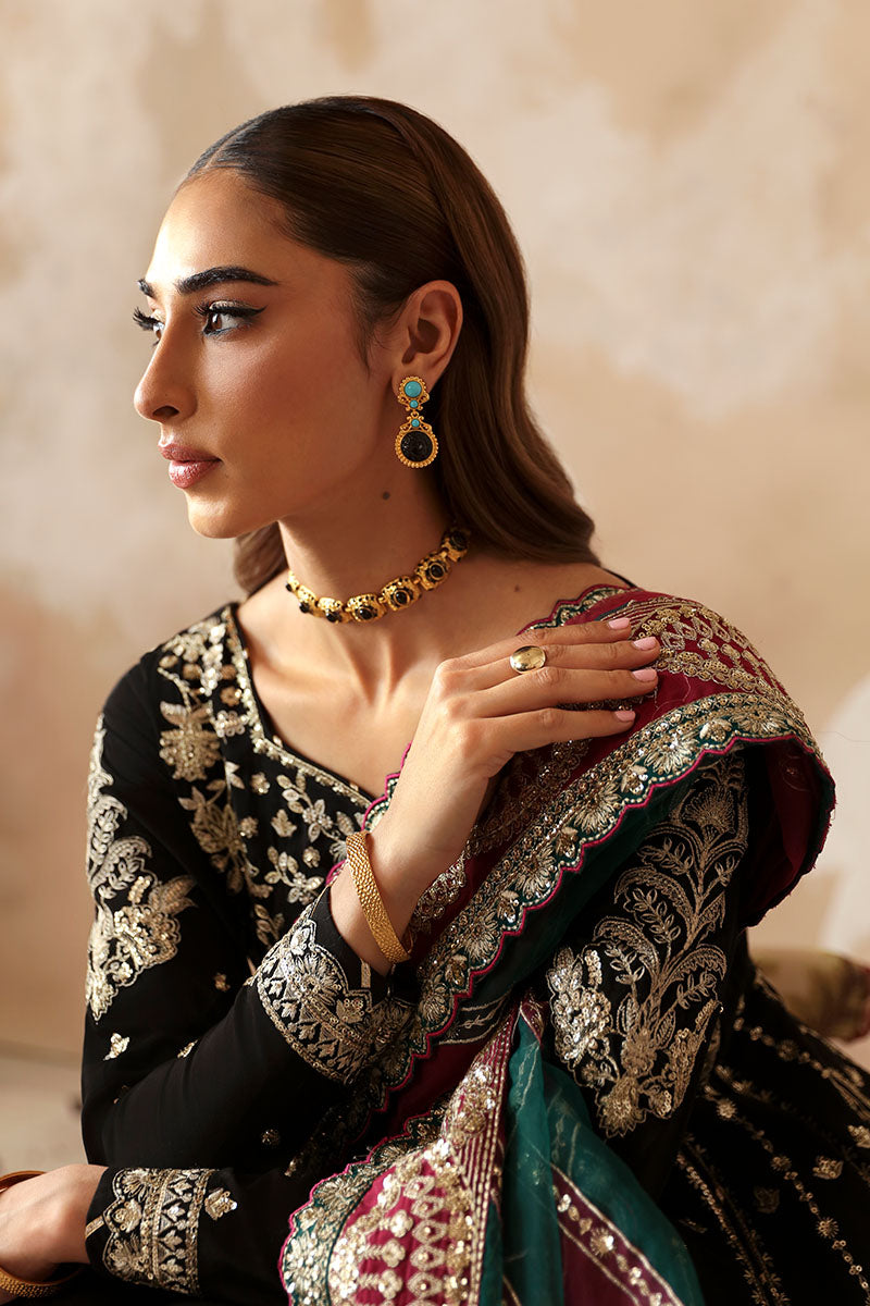 Gulaal | Shehrnaaz Raw Silk | Nazmil - by - Libasekhas UK - Registered Vendor of : Gulaal - 100% Original Designer Dresss
