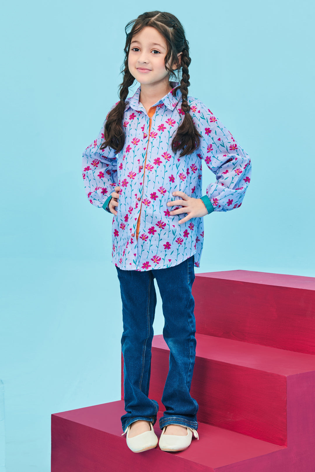 Zellbury Girls | 1 Piece Khaddar | Kurta - 1694 - by - Libasekhas UK - Registered Vendor of : Zellbury Girls - 100% Original Designer Dresss