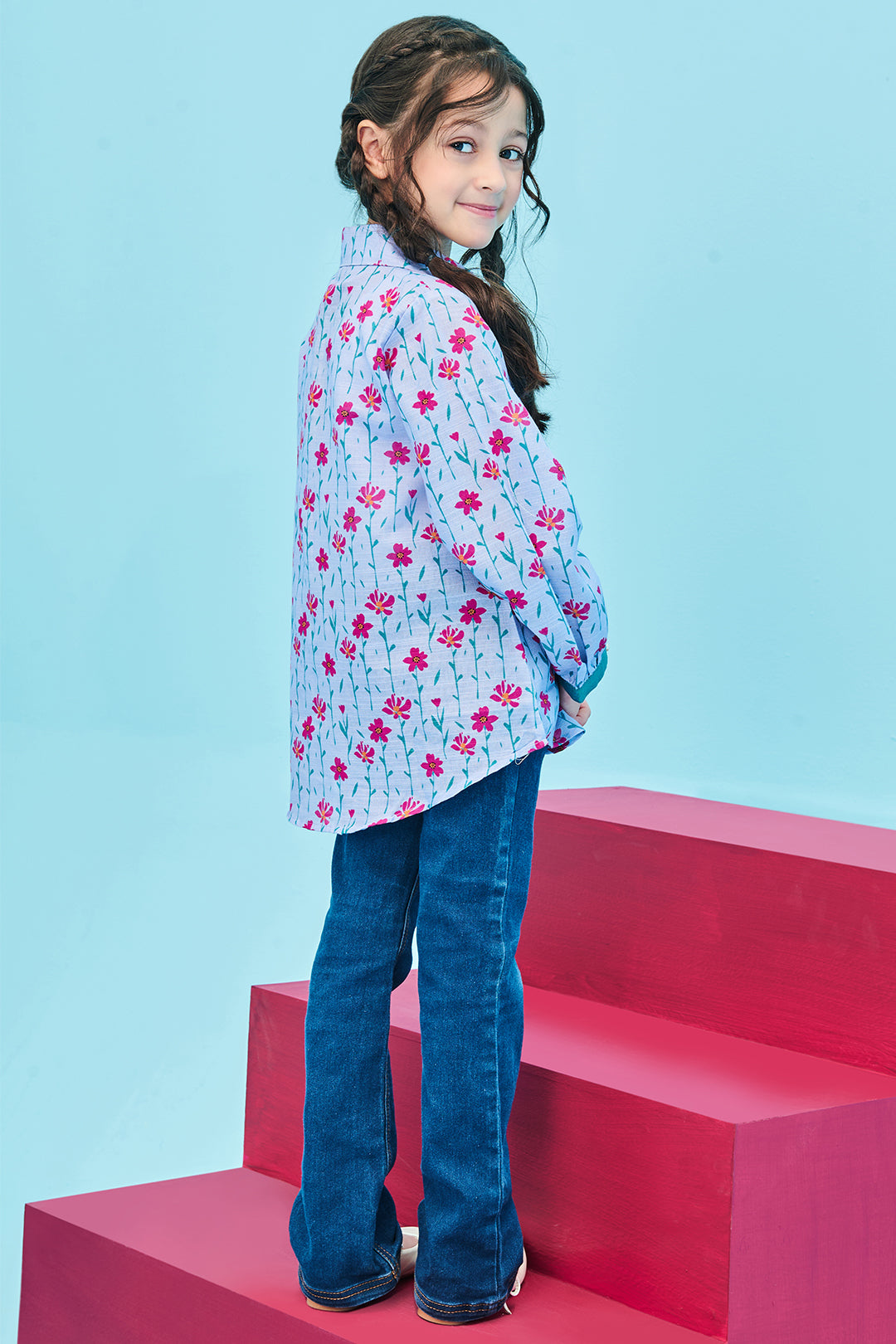 Zellbury Girls | 1 Piece Khaddar | Kurta - 1694 - by - Libasekhas UK - Registered Vendor of : Zellbury Girls - 100% Original Designer Dresss