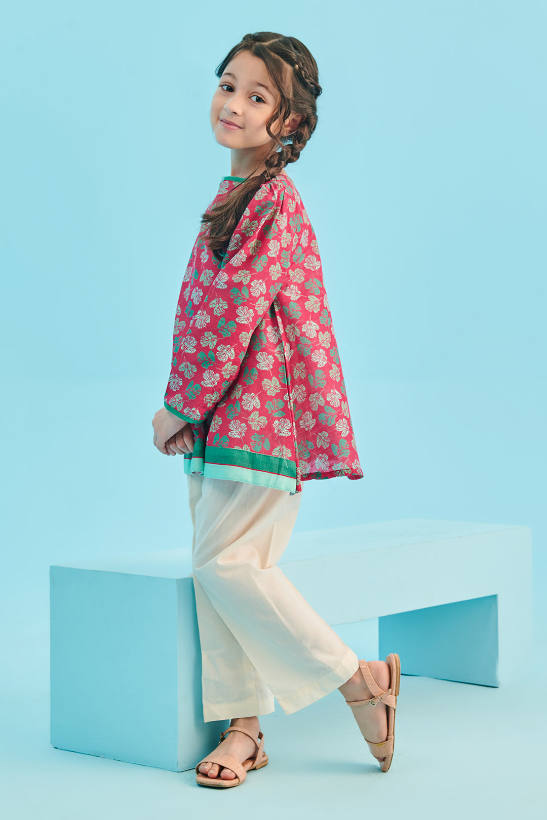Zellbury Girls | 1 Piece Viscose | Kurta - 1700 - by - Libasekhas UK - Registered Vendor of : Zellbury Girls - 100% Original Designer Dresss