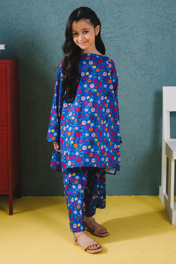 Zellbury Girls | 2 Piece Cambric | Kurta Trouser - 2660 - by - Libasekhas UK - Registered Vendor of : Zellbury Girls - 100% Original Designer Dresss