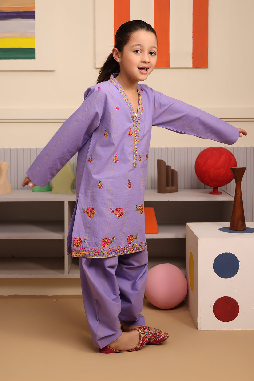 Zellbury Girls | 2 Piece Lawn | Embroidered Kurta Trouser - 2662 - by - Libasekhas UK - Registered Vendor of : Zellbury Girls - 100% Original Designer Dresss