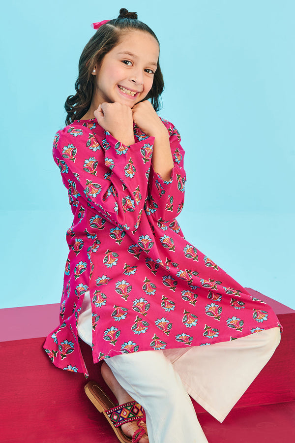 Zellbury Girls | 2 Piece Cambric | Kurta Trouser - 2668 - by - Libasekhas UK - Registered Vendor of : Zellbury Girls - 100% Original Designer Dresss