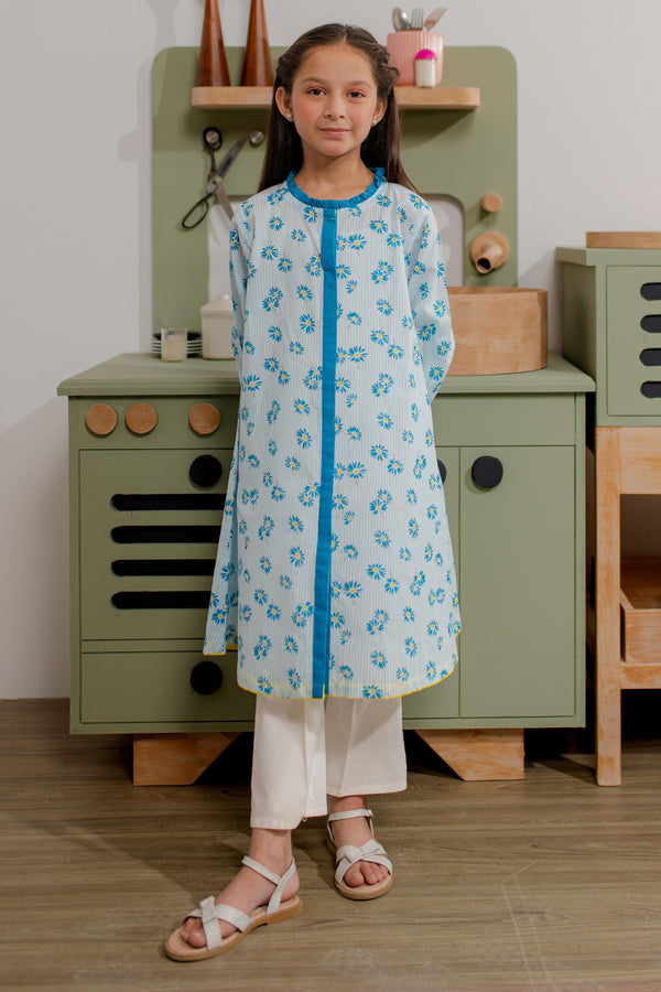 Zellbury Girls | 1 Piece Cambric | Kurta - 2677 - by - Libasekhas UK - Registered Vendor of : Zellbury Girls - 100% Original Designer Dresss