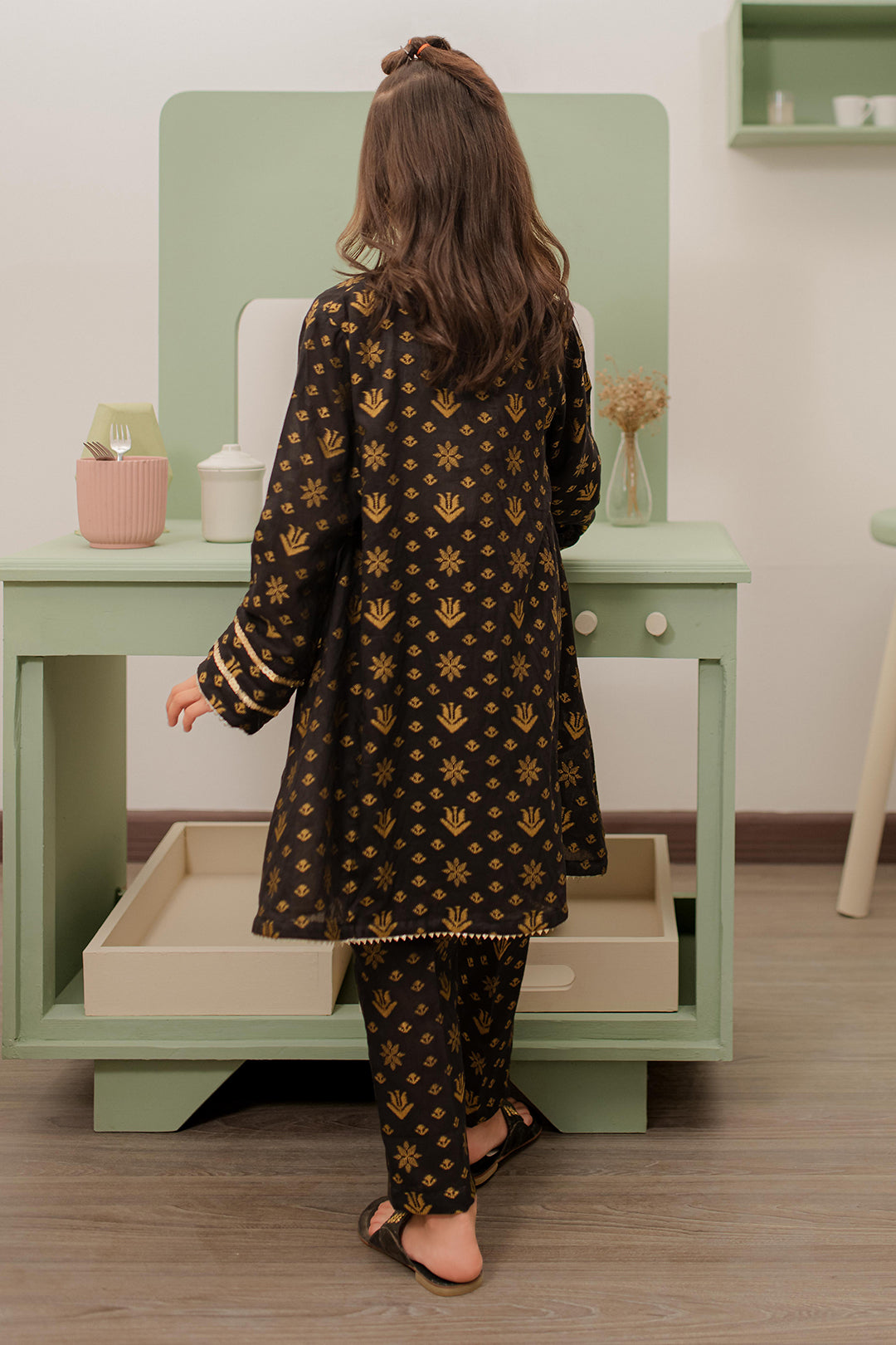 Zellbury Girls | 2 Piece Jacquard | Kurta Trouser - 2697 - by - Libasekhas UK - Registered Vendor of : Zellbury Girls - 100% Original Designer Dresss