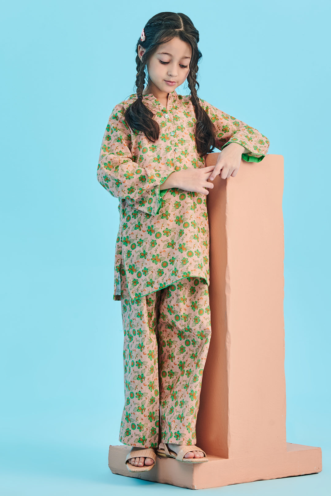 Zellbury Girls | 2 Piece Viscose | Kurta Trouser - 2702 - by - Libasekhas UK - Registered Vendor of : Zellbury Girls - 100% Original Designer Dresss