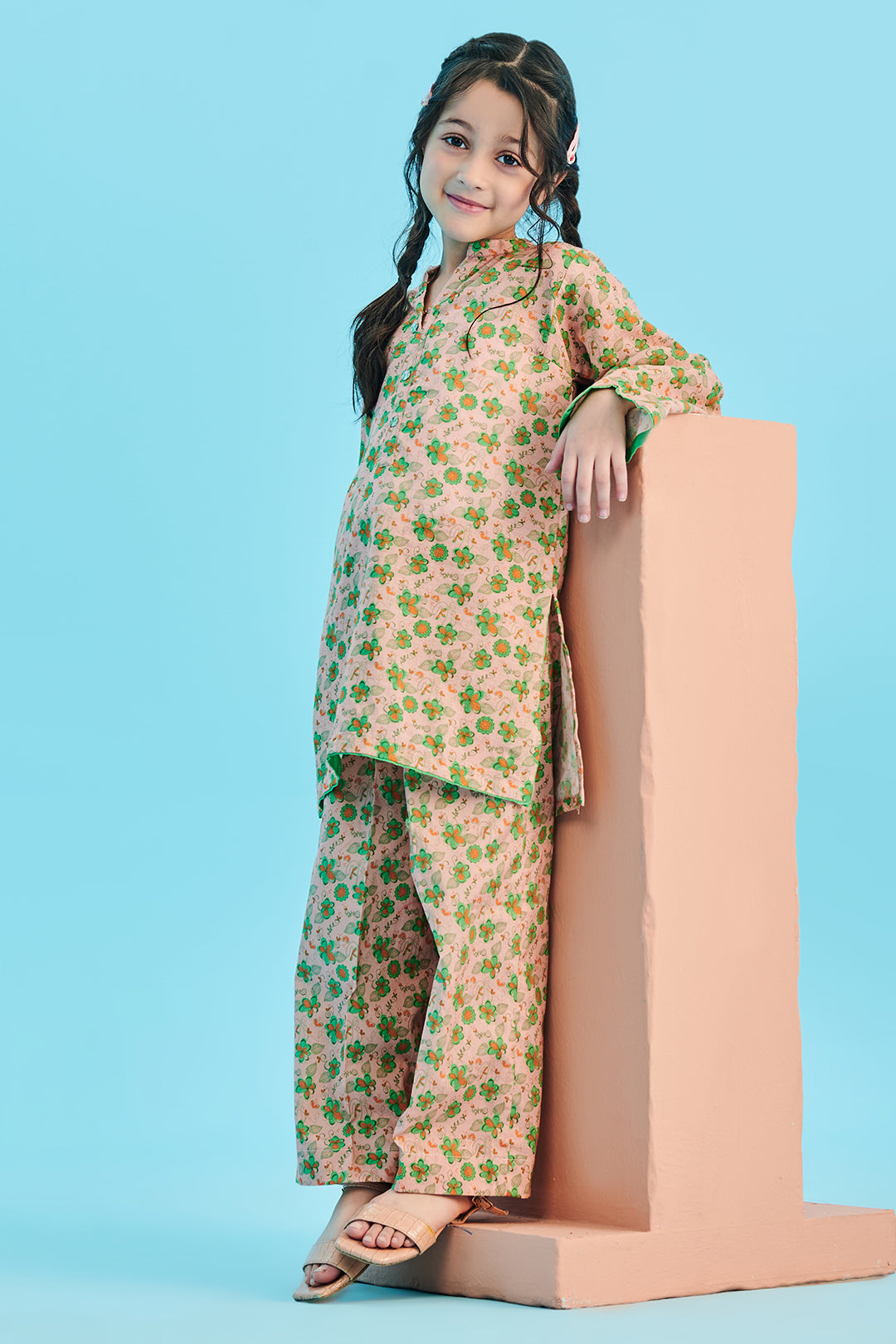 Zellbury Girls | 2 Piece Viscose | Kurta Trouser - 2702 - by - Libasekhas UK - Registered Vendor of : Zellbury Girls - 100% Original Designer Dresss
