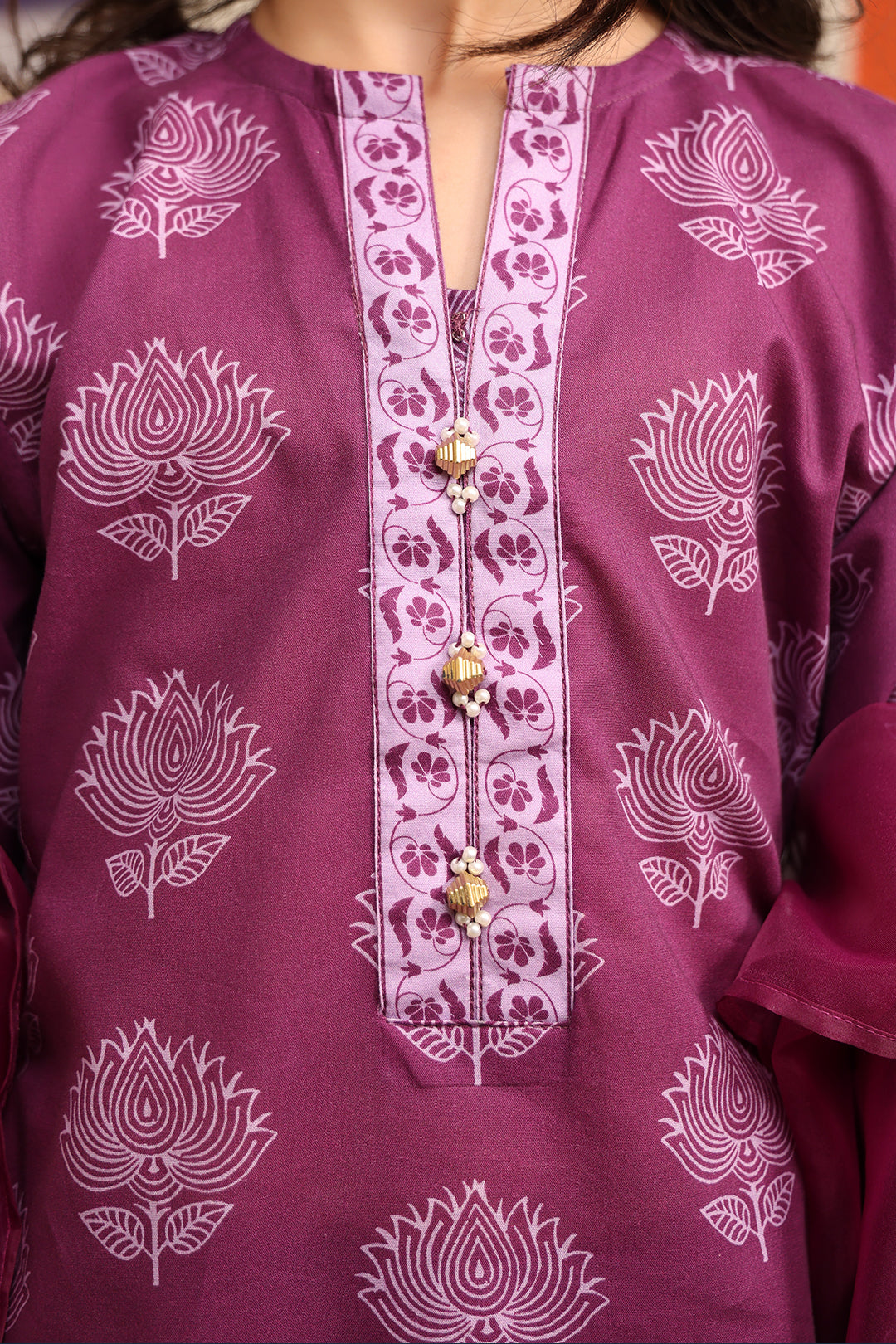 Zellbury Girls | 3 Piece Cambric | Embroidered Kurta Dupatta Trouser - 3664 - by - Libasekhas UK - Registered Vendor of : Zellbury Girls - 100% Original Designer Dresss