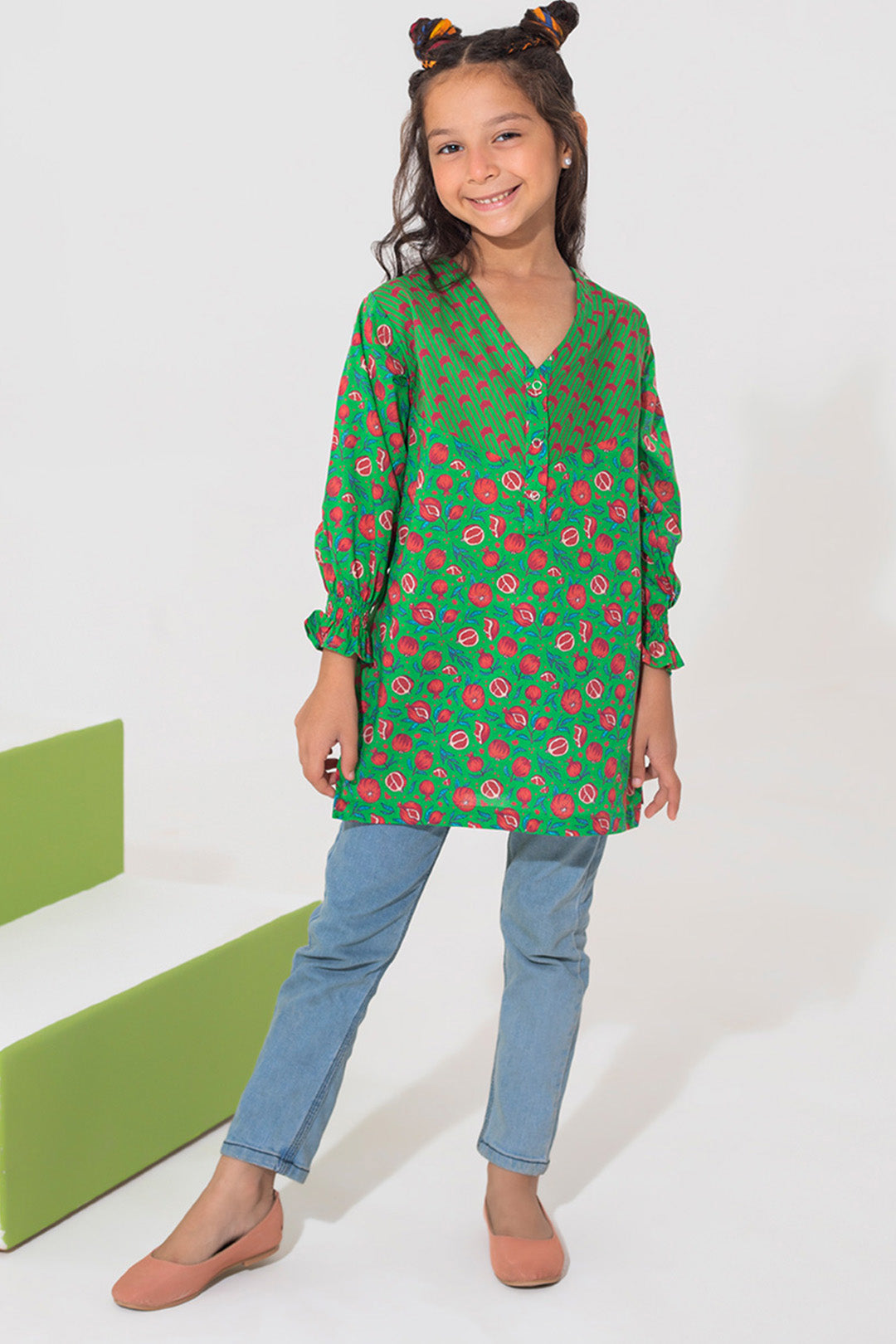 Zellbury Girls | 1 Piece Lawn | Kurta - 1015 - by - Libasekhas UK - Registered Vendor of : Zellbury Girls - 100% Original Designer Dresss