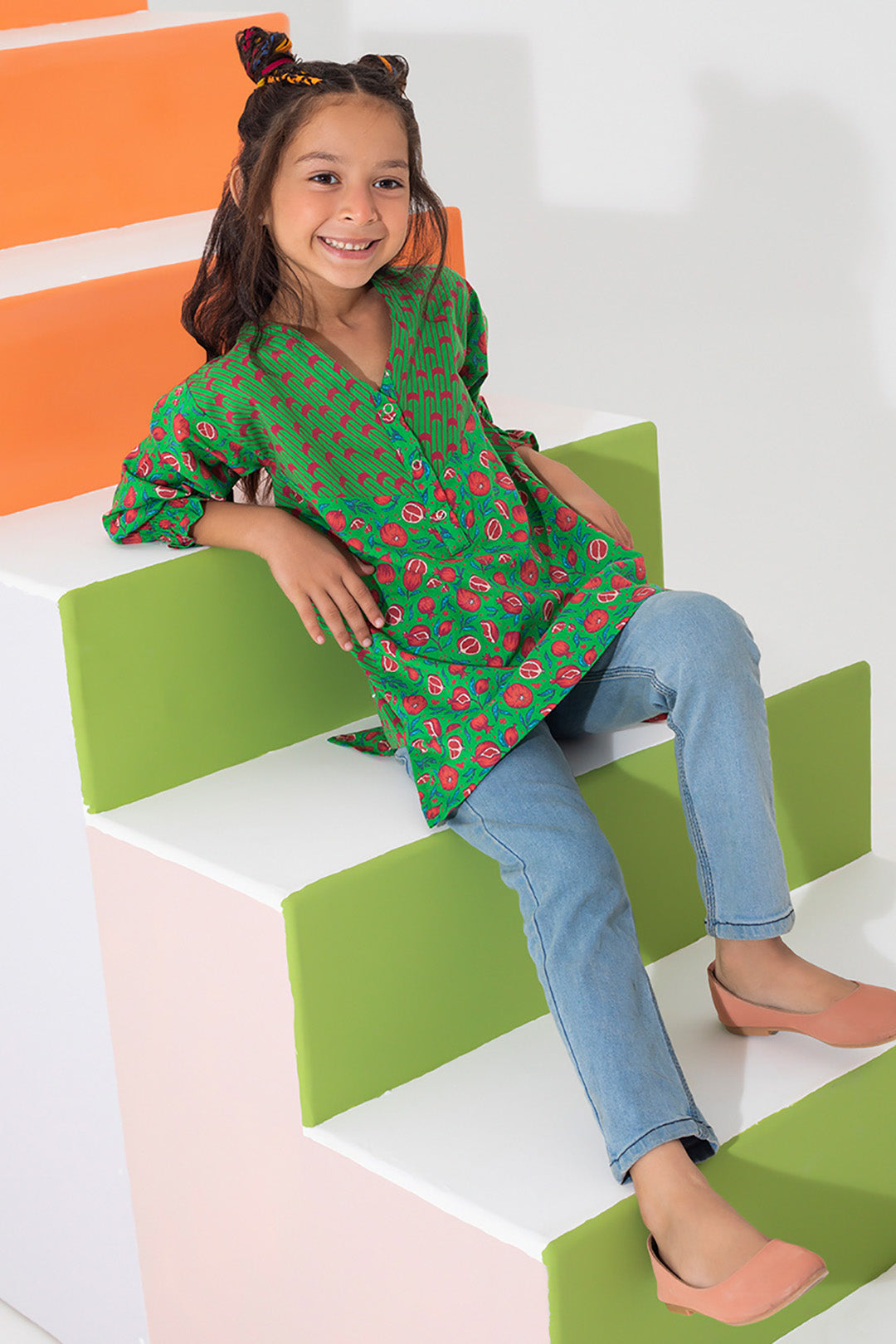 Zellbury Girls | 1 Piece Lawn | Kurta - 1015 - by - Libasekhas UK - Registered Vendor of : Zellbury Girls - 100% Original Designer Dresss