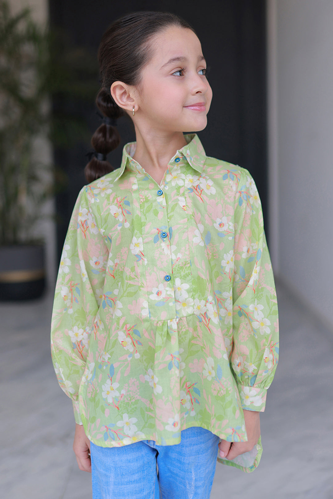 Zellbury Girls | 1 Piece Lawn | Kurta - 1310 - by - Libasekhas UK - Registered Vendor of : Zellbury Girls - 100% Original Designer Dresss