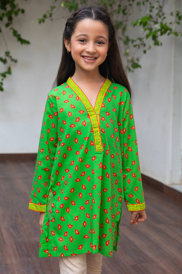 Zellbury Girls | 1 Piece Lawn | Kurta - 1336 - by - Libasekhas UK - Registered Vendor of : Zellbury Girls - 100% Original Designer Dresss
