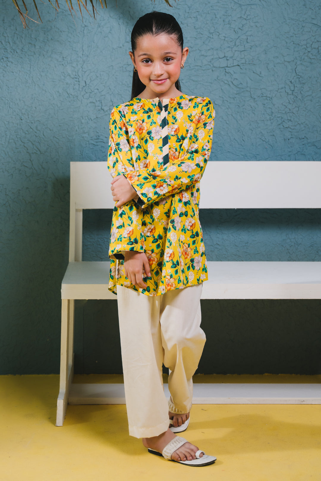 Zellbury Girls | 1 Piece Lawn | Kurta - 1384 - by - Libasekhas UK - Registered Vendor of : Zellbury Girls - 100% Original Designer Dresss