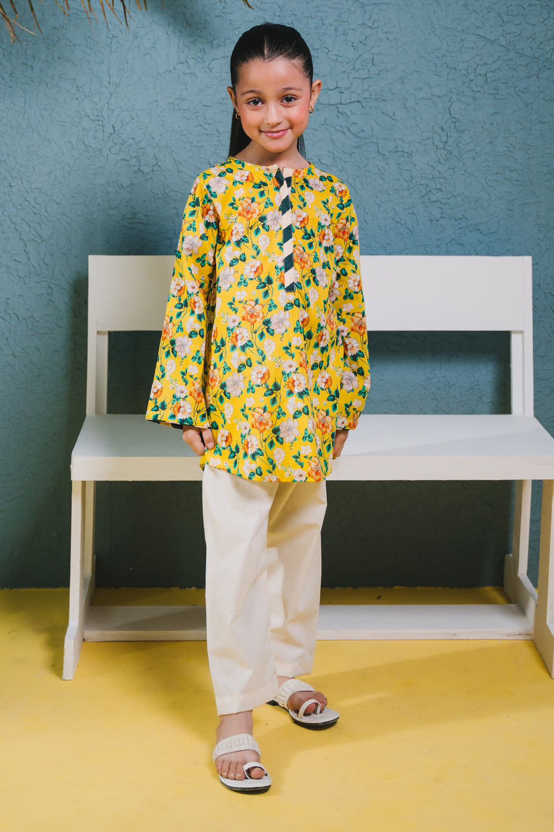 Zellbury Girls | 1 Piece Lawn | Kurta - 1384 - by - Libasekhas UK - Registered Vendor of : Zellbury Girls - 100% Original Designer Dresss
