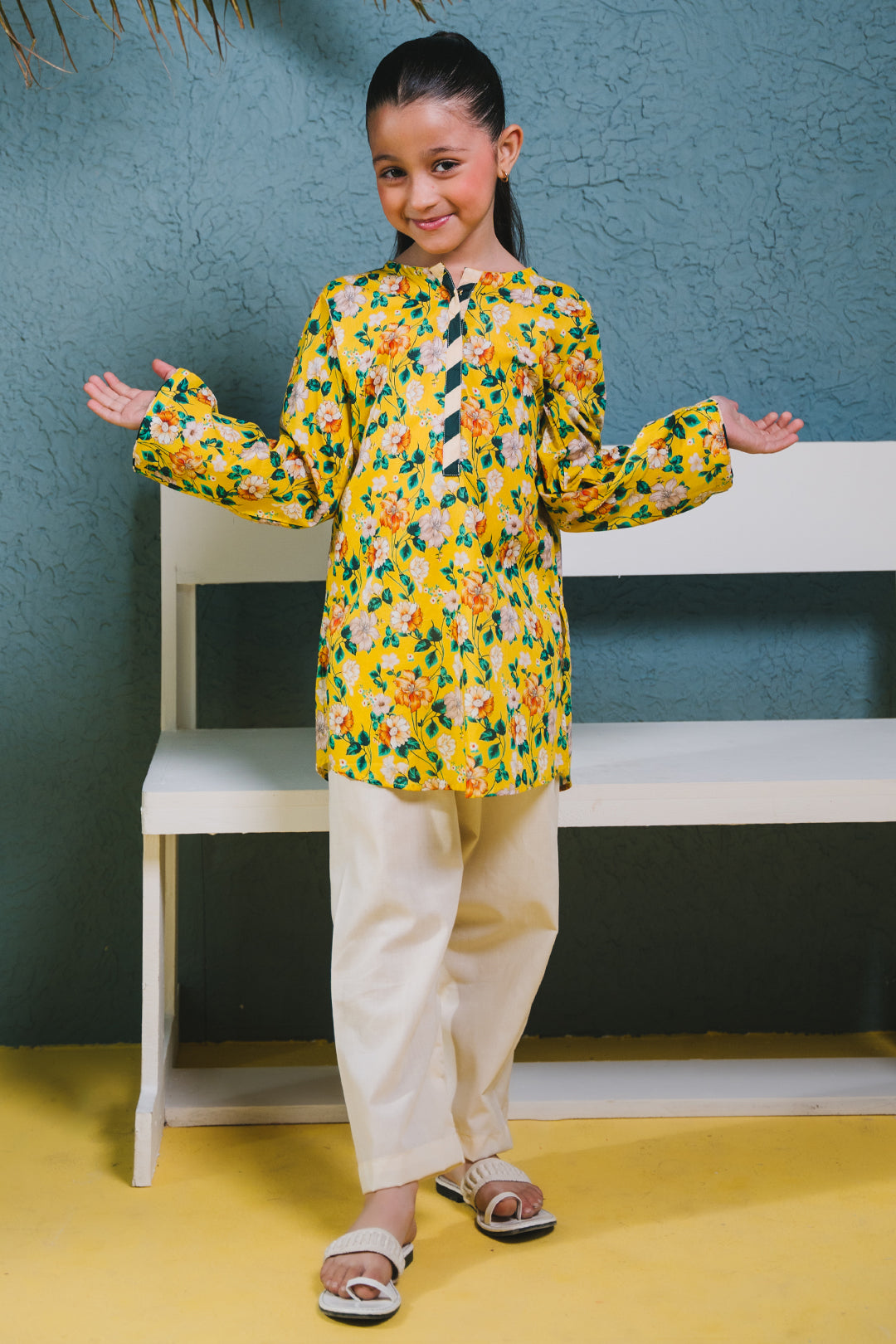 Zellbury Girls | 1 Piece Lawn | Kurta - 1384 - by - Libasekhas UK - Registered Vendor of : Zellbury Girls - 100% Original Designer Dresss