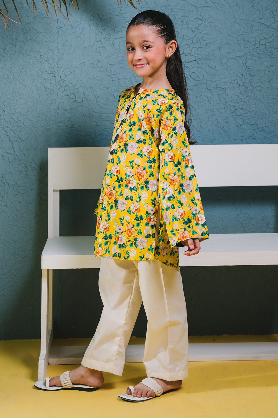 Zellbury Girls | 1 Piece Lawn | Kurta - 1384 - by - Libasekhas UK - Registered Vendor of : Zellbury Girls - 100% Original Designer Dresss