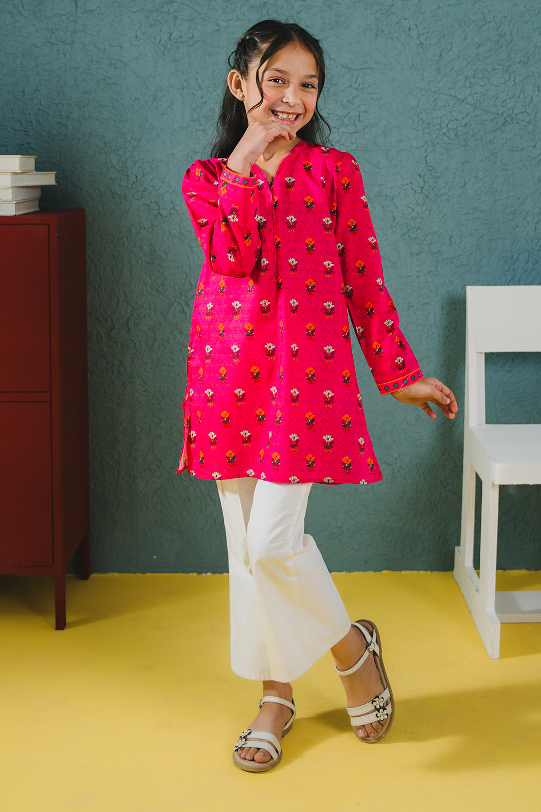 Zellbury Girls | 1 Piece Lawn | Kurta - 1389 - by - Libasekhas UK - Registered Vendor of : Zellbury Girls - 100% Original Designer Dresss