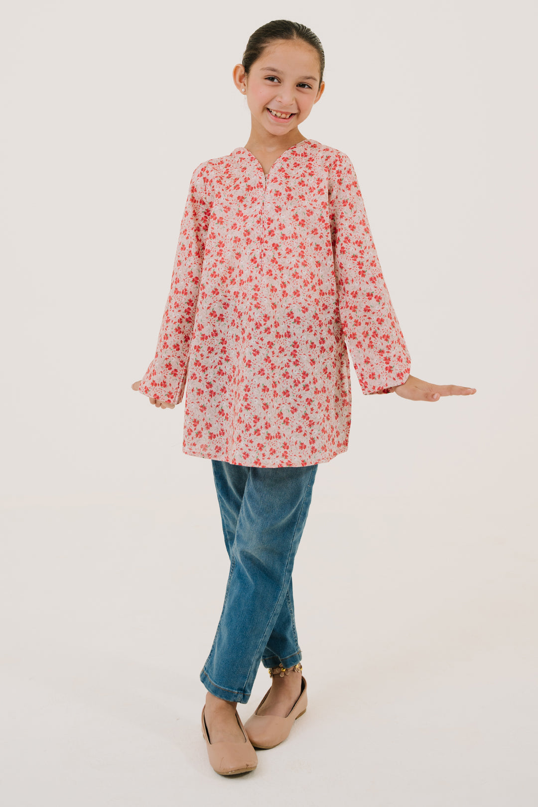 Zellbury Girls | 1 Piece Lawn | Kurta - 1439 - by - Libasekhas UK - Registered Vendor of : Zellbury Girls - 100% Original Designer Dresss