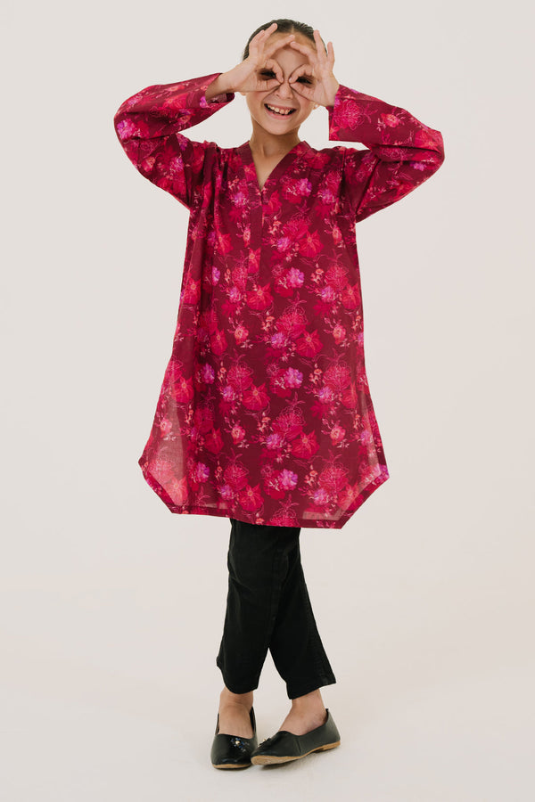 Zellbury Girls | 1 Piece Lawn | Kurta - 1440 - by - Libasekhas UK - Registered Vendor of : Zellbury Girls - 100% Original Designer Dresss