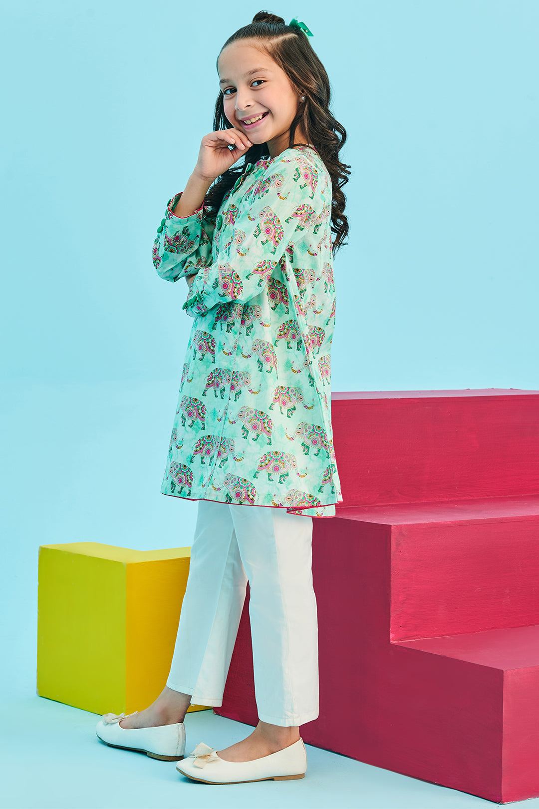Zellbury Girls | 1 Piece Lawn | Kurta - 1451 - by - Libasekhas UK - Registered Vendor of : Zellbury Girls - 100% Original Designer Dresss