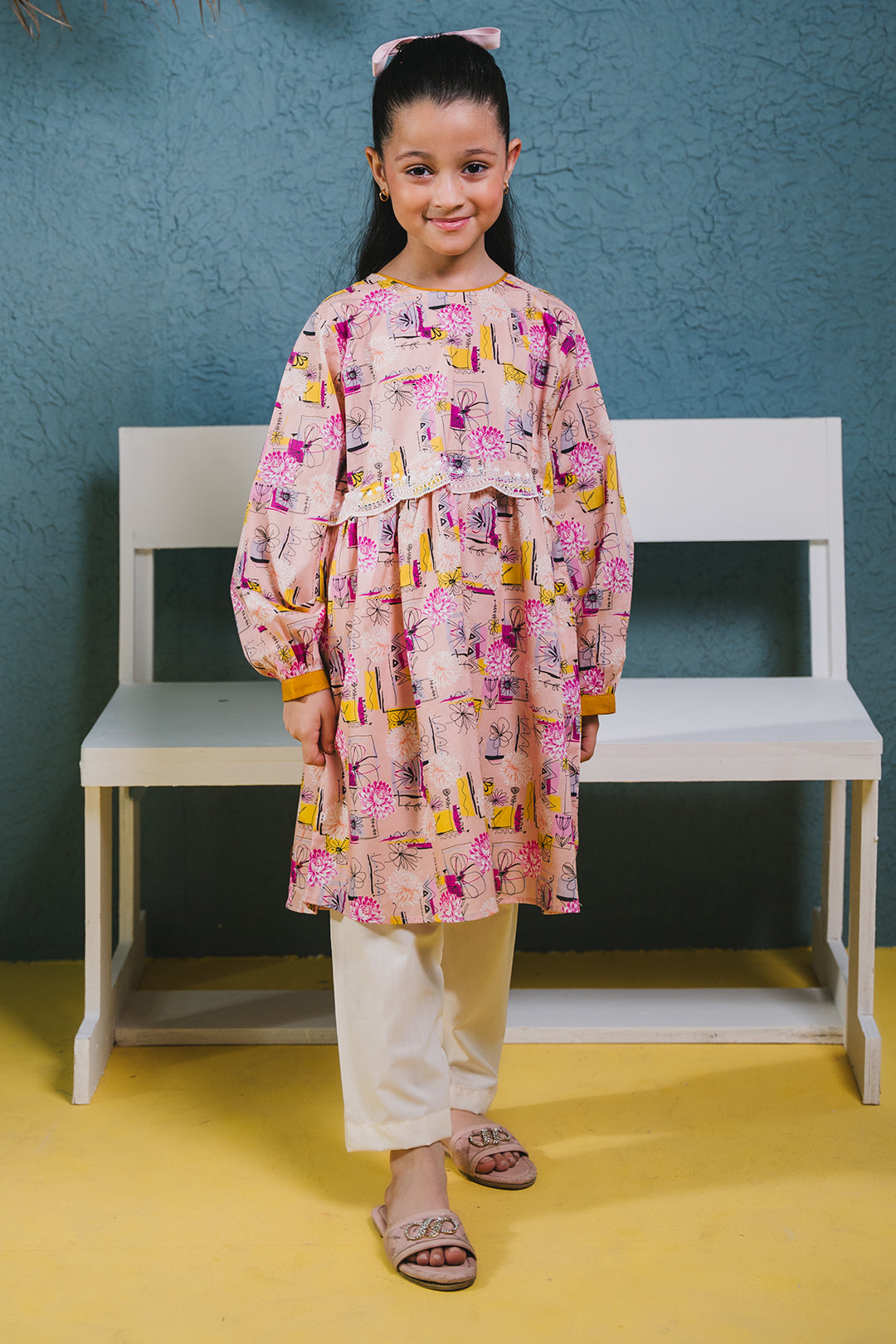 Zellbury Girls | 1 Piece Lawn | Embroidered Kurta - 1452 - by - Libasekhas UK - Registered Vendor of : Zellbury Girls - 100% Original Designer Dresss