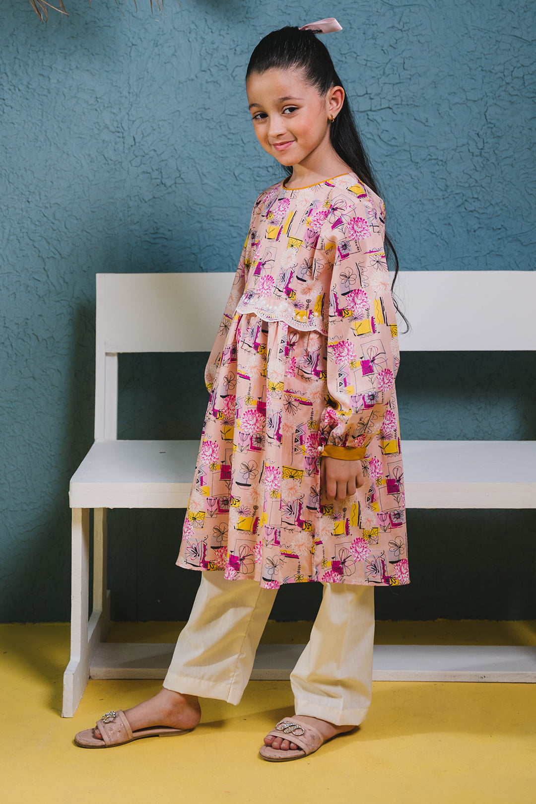 Zellbury Girls | 1 Piece Lawn | Embroidered Kurta - 1452 - by - Libasekhas UK - Registered Vendor of : Zellbury Girls - 100% Original Designer Dresss