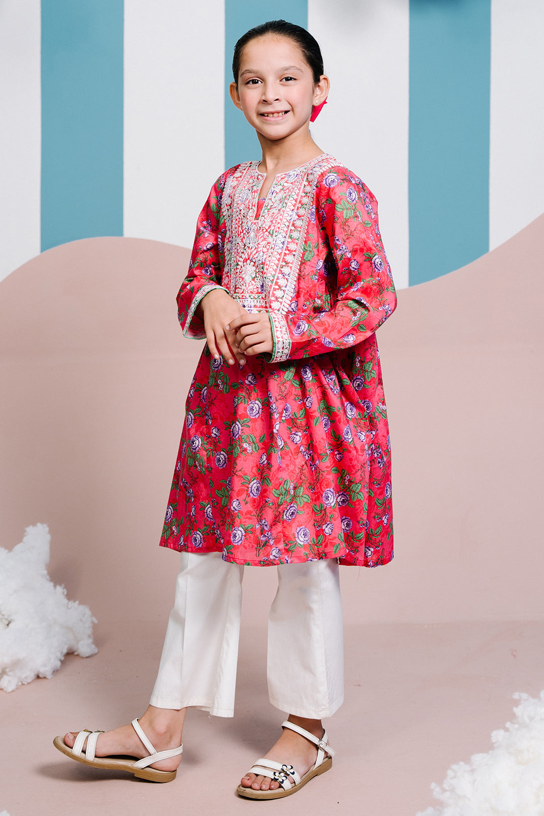 Zellbury Girls | 1 Piece Lawn | Embroidered Kurta - 1453 - by - Libasekhas UK - Registered Vendor of : Zellbury Girls - 100% Original Designer Dresss