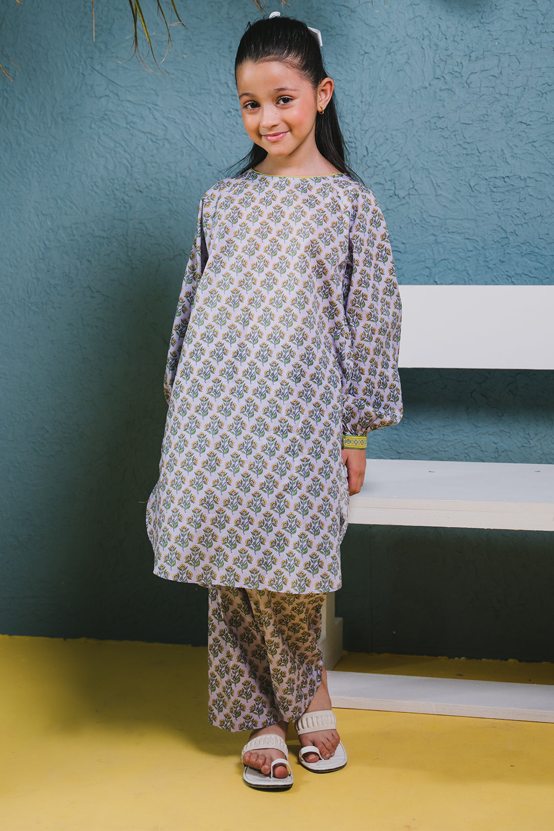 Zellbury Girls | 2 Piece Lawn | Kurta Trouser - 2407 - by - Libasekhas UK - Registered Vendor of : Zellbury Girls - 100% Original Designer Dresss