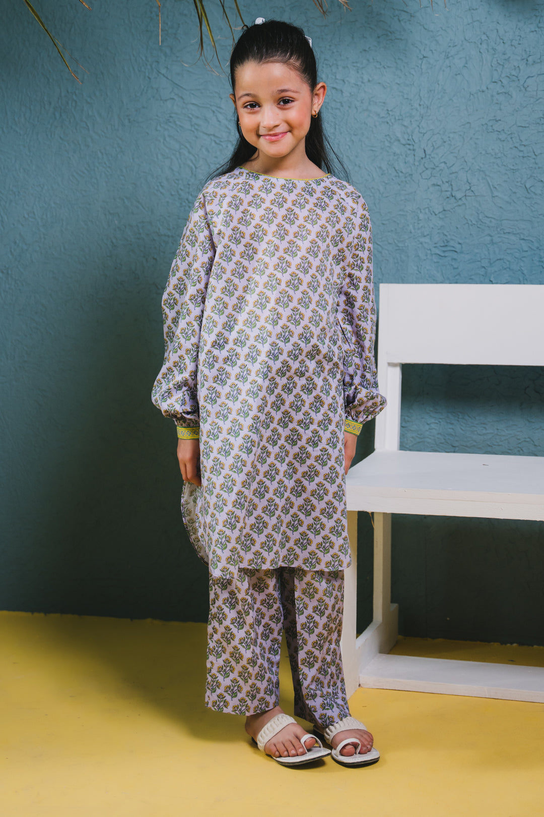 Zellbury Girls | 2 Piece Lawn | Kurta Trouser - 2407 - by - Libasekhas UK - Registered Vendor of : Zellbury Girls - 100% Original Designer Dresss